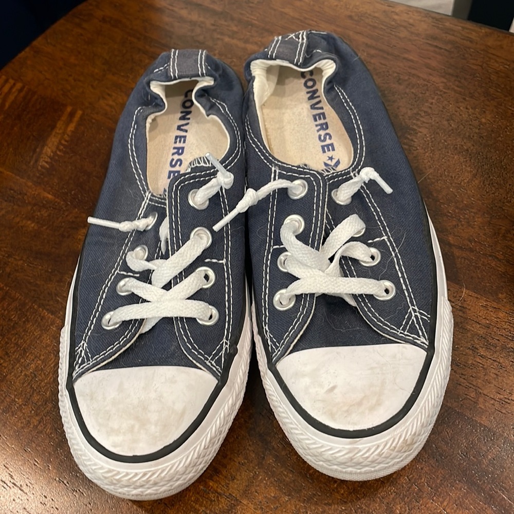 Navy Converse All Star Shoreline